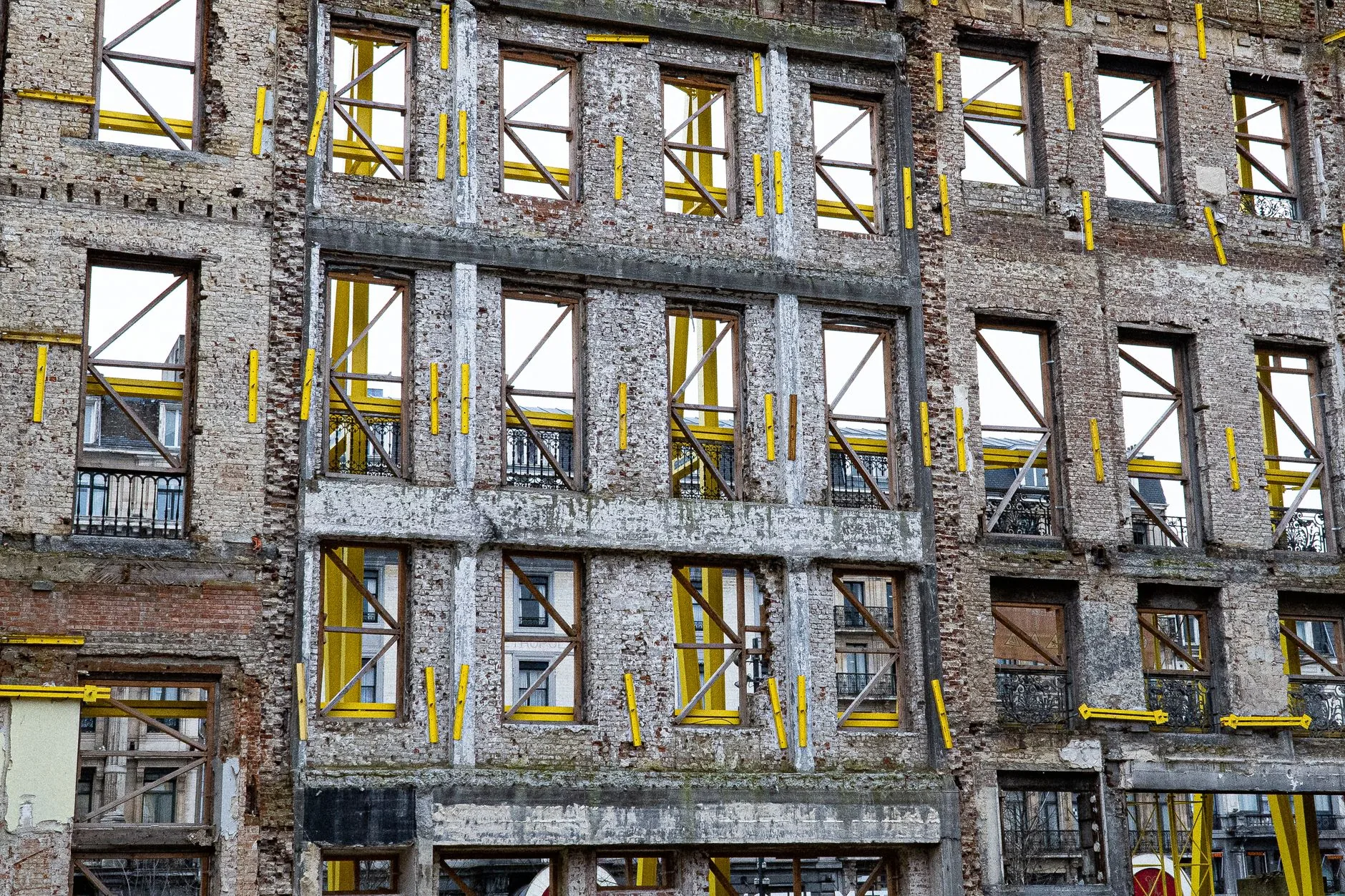 Rénovation bâtiment à Liège-Centre